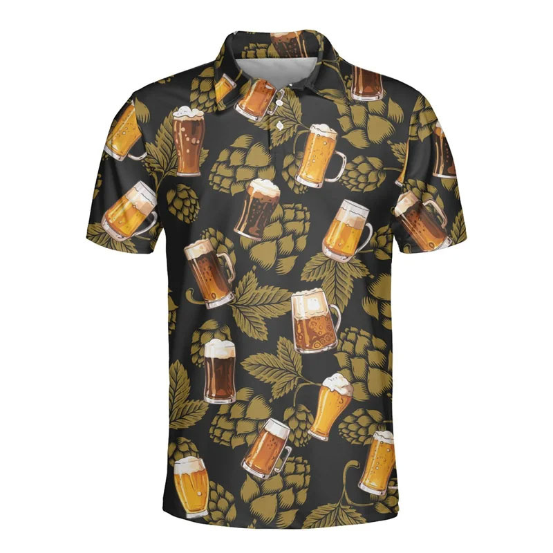 3D baskılı Hawaiian bira Polo  - Polo Shirt Equestrian incelemesi ve fiyatı