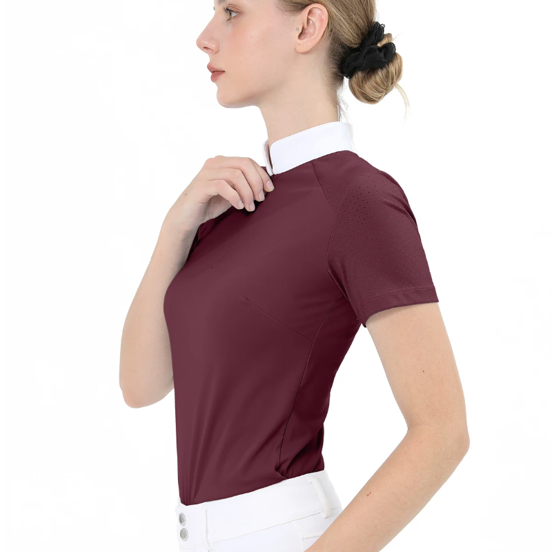 Kadın Profesyonel Kısa Kollu B - Polo Shirt Equestrian incelemesi ve fiyatı