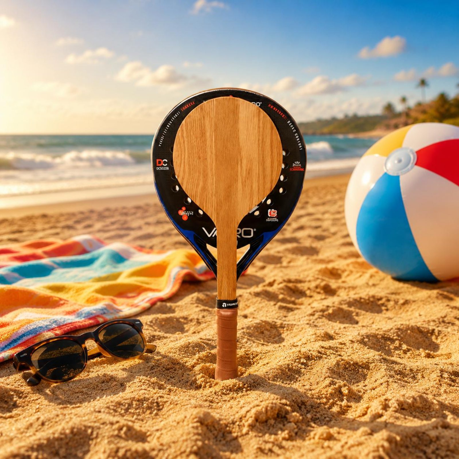 Ahşap plaj tenisi raketi plaj  - Outdoor Sports Accessories incelemesi ve fiyatı