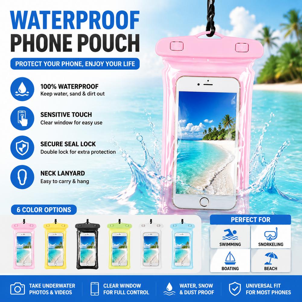 Şeffaf Su Geçirmez Telefon Kıl - Outdoor Sports Accessories incelemesi ve fiyatı